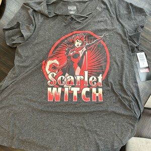Torrid Marvel Scarlet Witch shirt Women’s 4x 26 new with tags